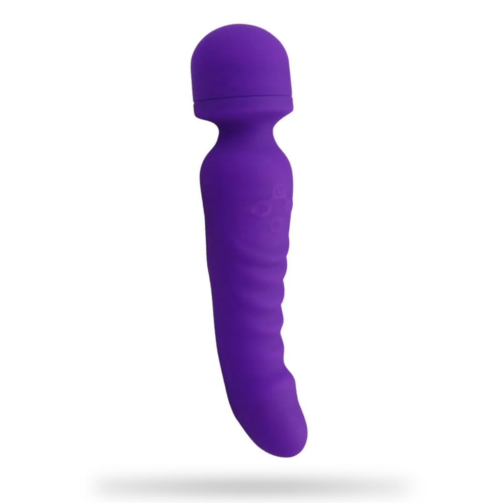 Magnetic Magic Wand Rechargeable  Silicone Vibrating Dildos