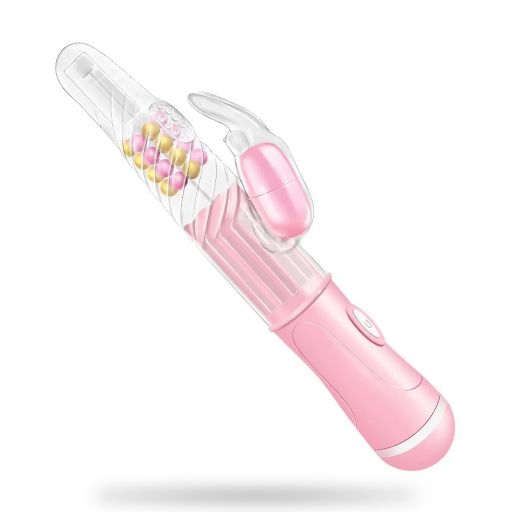 Double-headed 12-frequency vibration massage stick