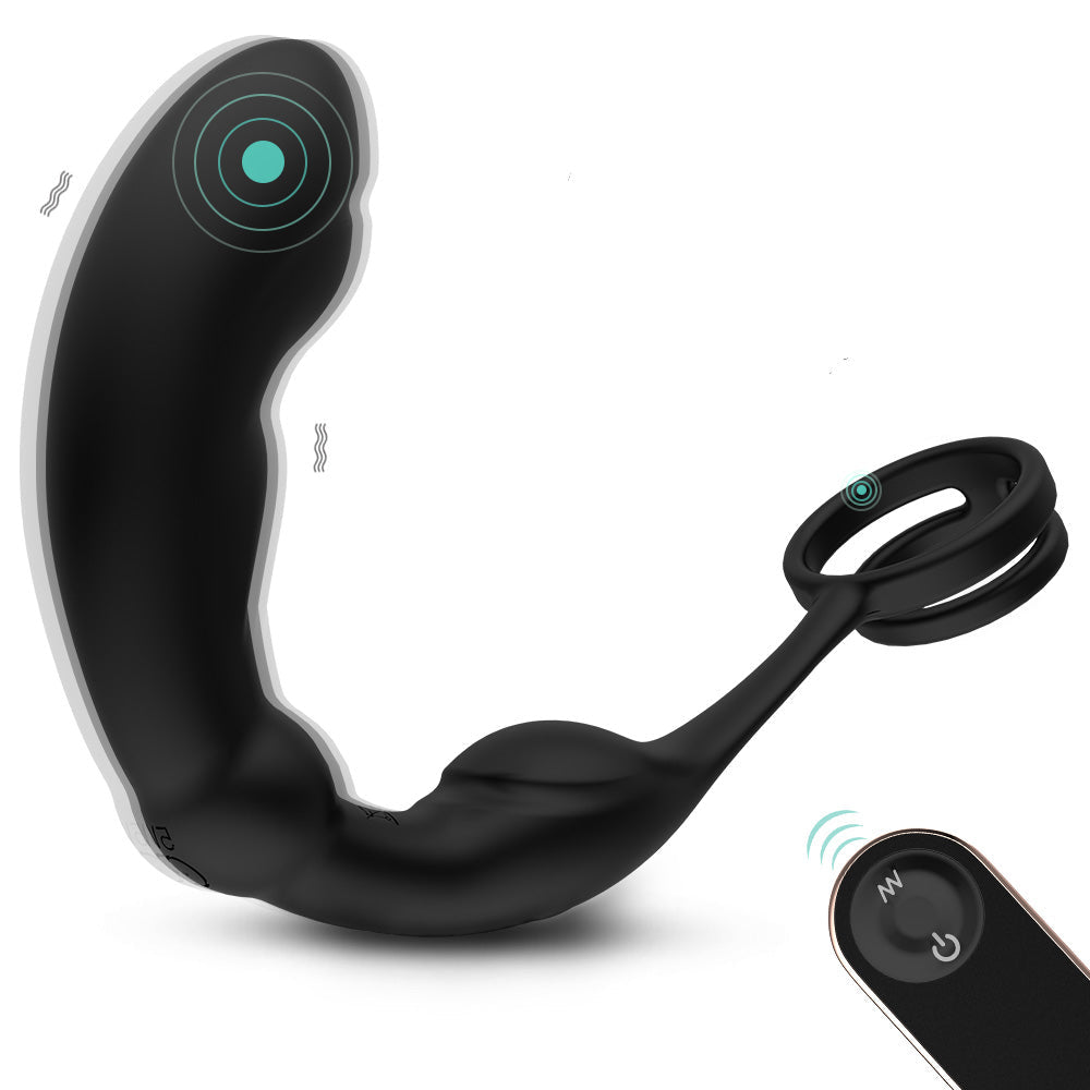 9 Frequency Prostate Massage Penis Anal Plug-Uxolclub