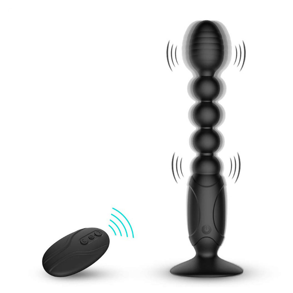 Massager Silicone Pull Bead Anal Plug-Uxolclub