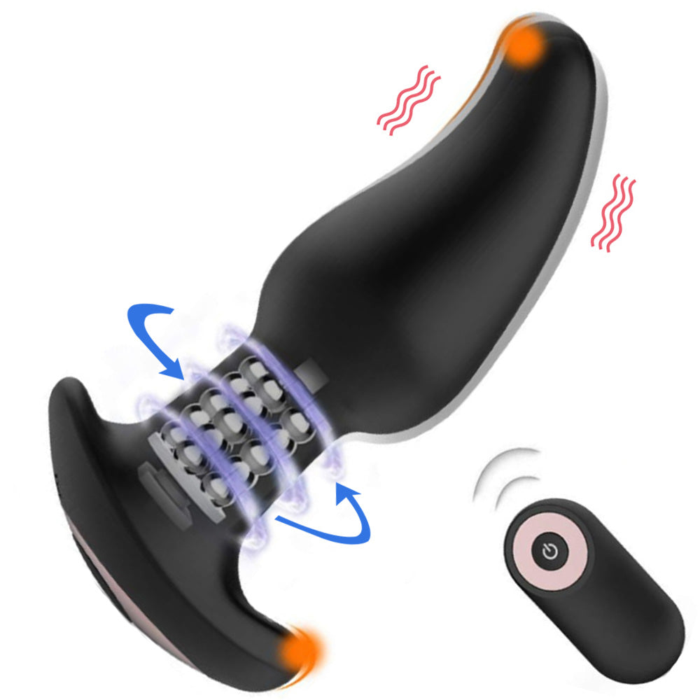 Prostate Posterior Vibrating Anal Plug-Uxolclub