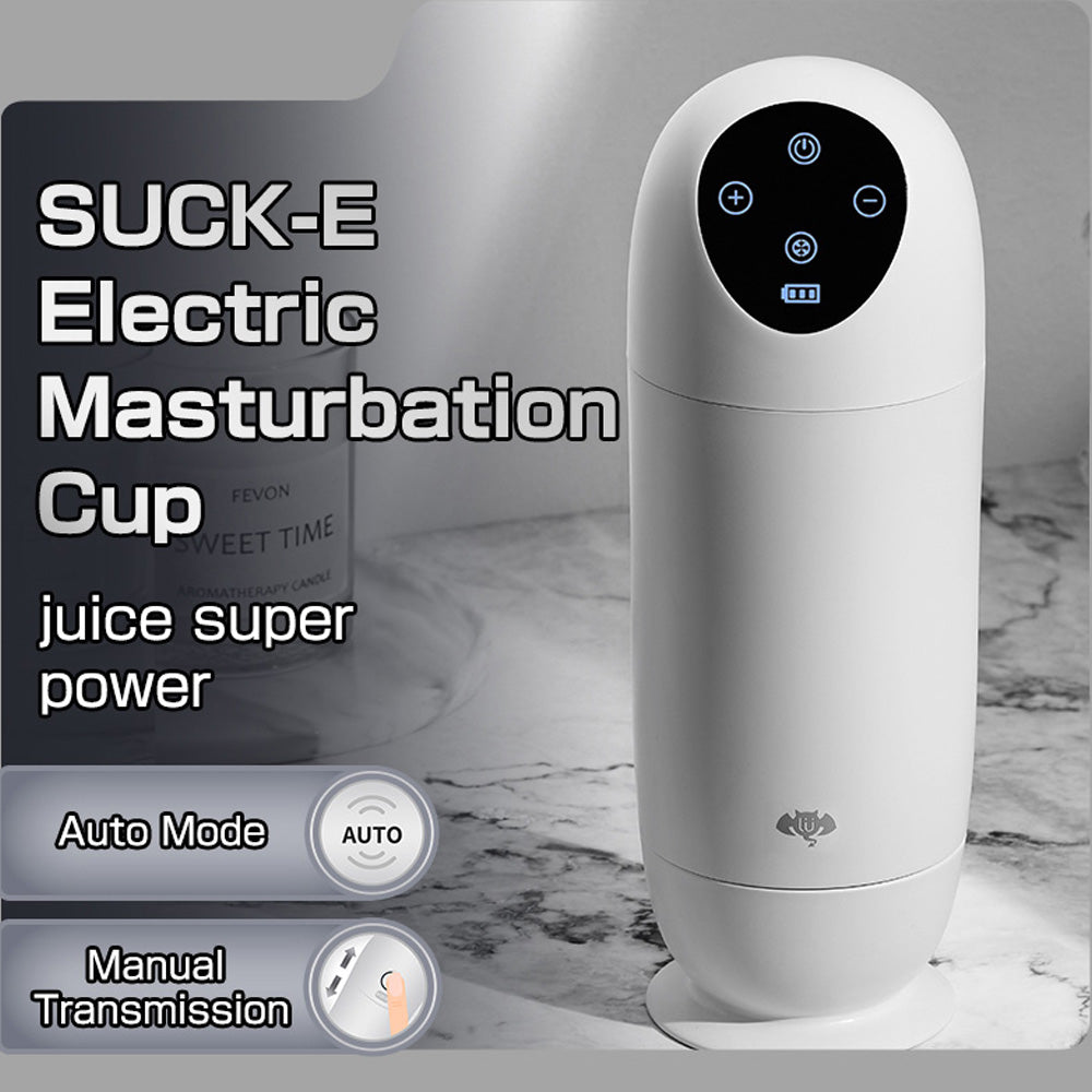 Mouth Suction Electric Automatic Telescopic Masturbator-Uxolclub