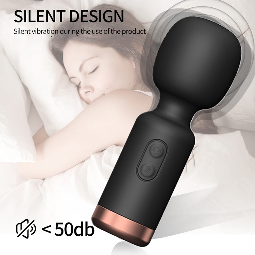 Rechargeable Mini  Stick Waterproof Silicone New Magic Wand-Uxolclub