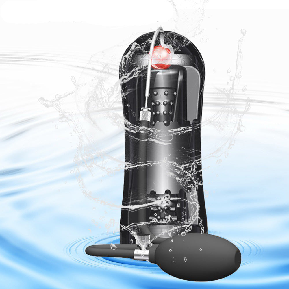 Multi-Channel Airbag 10 Frequency Vibration Masturbation Cup-Uxolclub