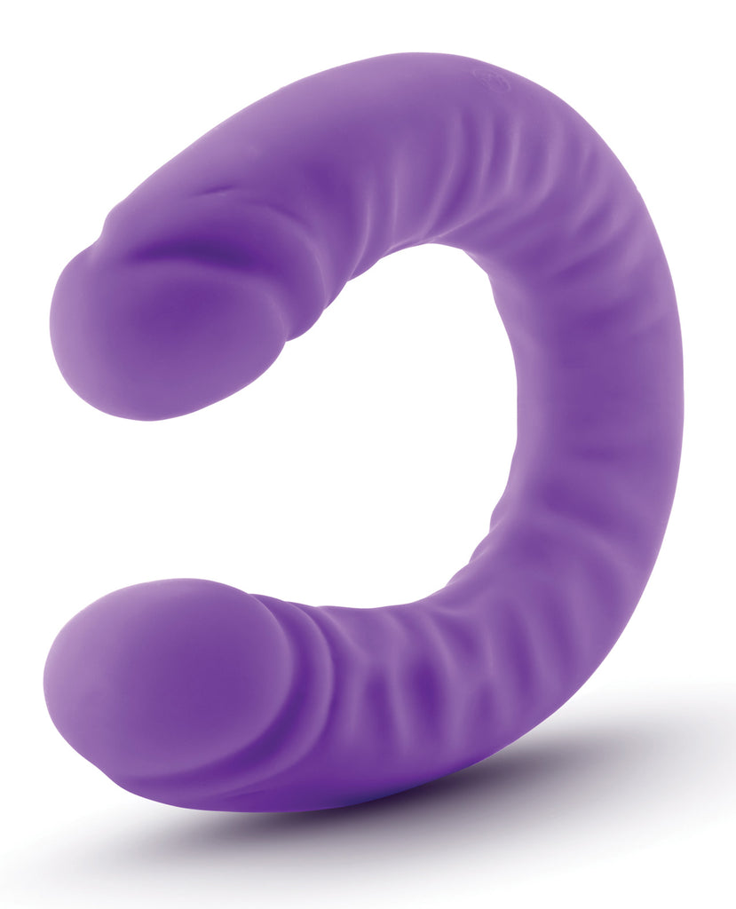 Uxol Purple Dildo & Slim Silicone Double Ended Dildo 18 Inch