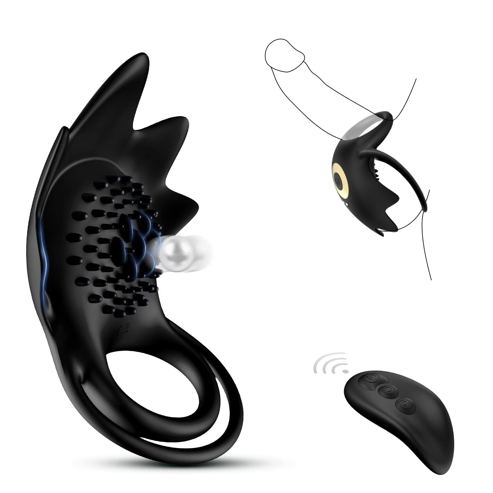 Extreme Pleasure 001 Vibrating Cock Ring-Uxolclub