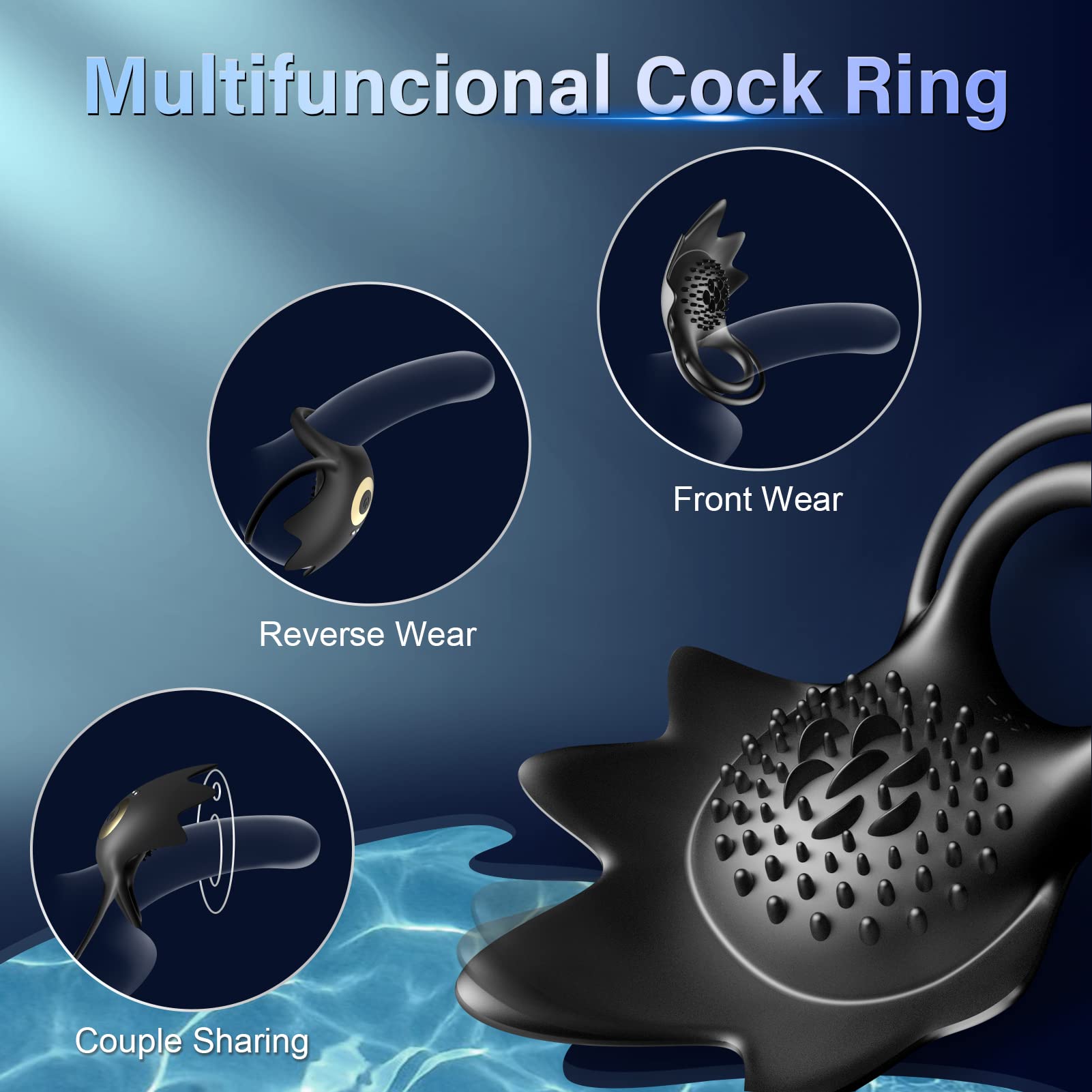 Extreme Pleasure 001 Vibrating Cock Ring-Uxolclub