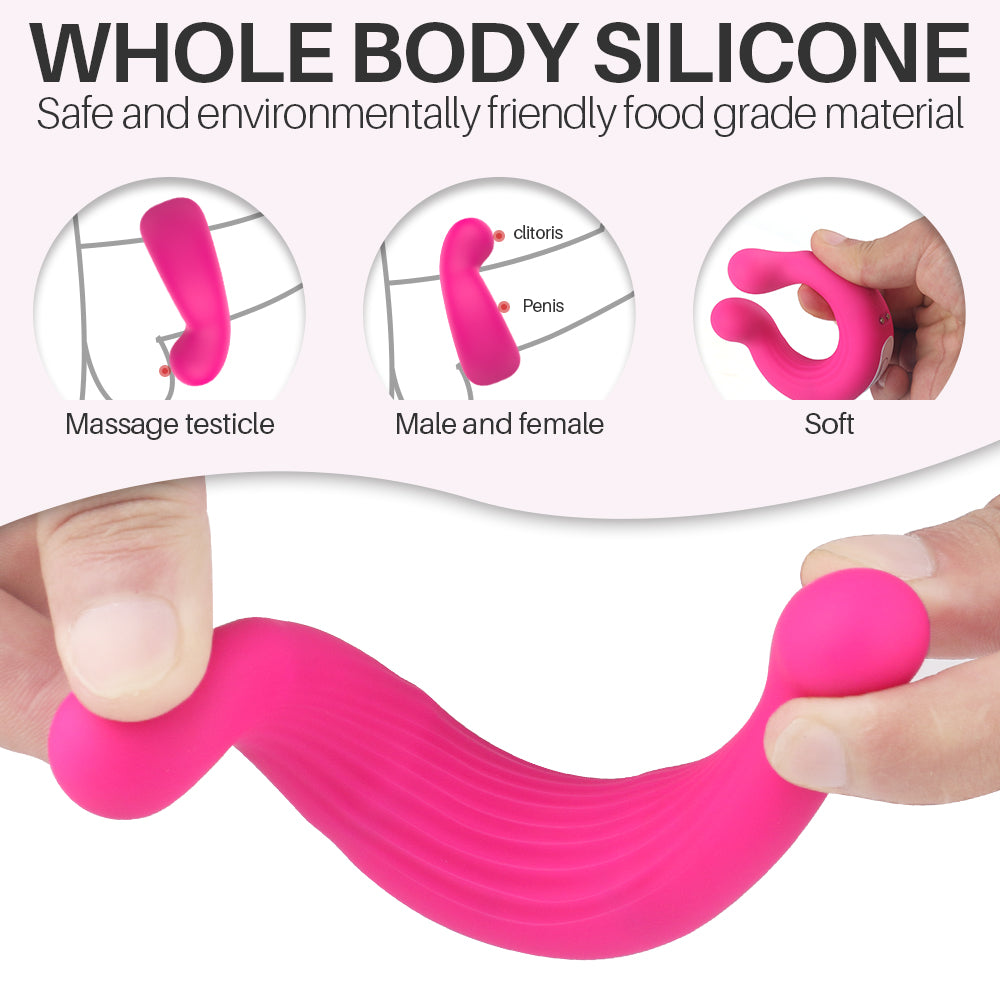 Silicone vibrating massage penis ring-Uxolclub
