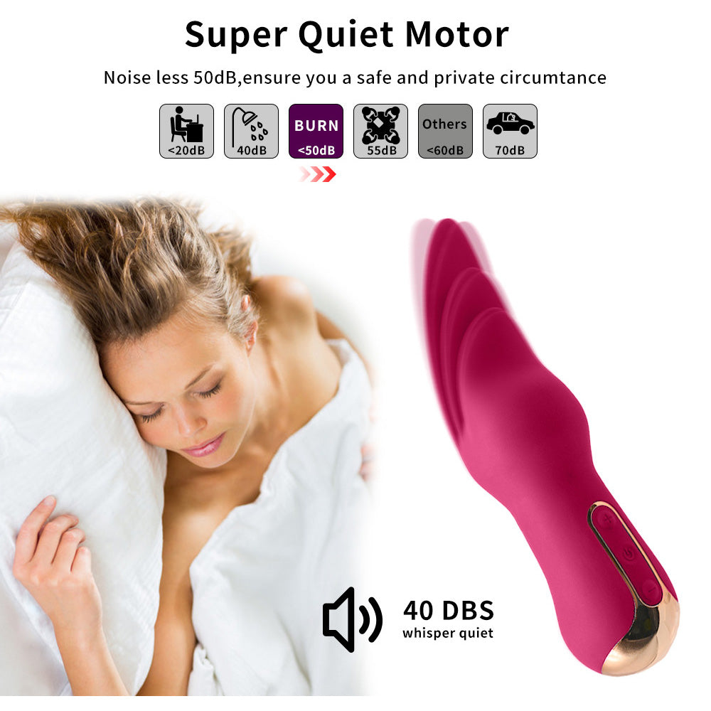 10 Frequency Nipple Vibrator Petal Flapping Clit Licking-Uxolclub