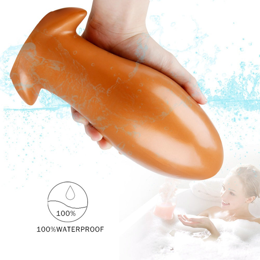 Dragon Egg Silicone Butt Plug Unisex Thrusting Butt Plug-Uxolclub