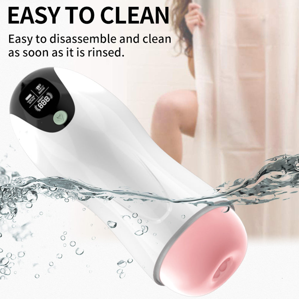 Fully Automatic Intelligent Retractable Rotary Masturbator-Uxolclub