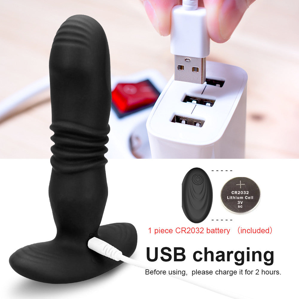 Fully Automatic Telescopic Vibration Anal Plug-Uxolclub