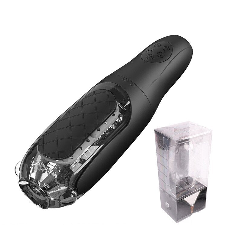 Luoge Carp Sucking Fully Automatic Deep Throat Male Masturbator-Uxolclub