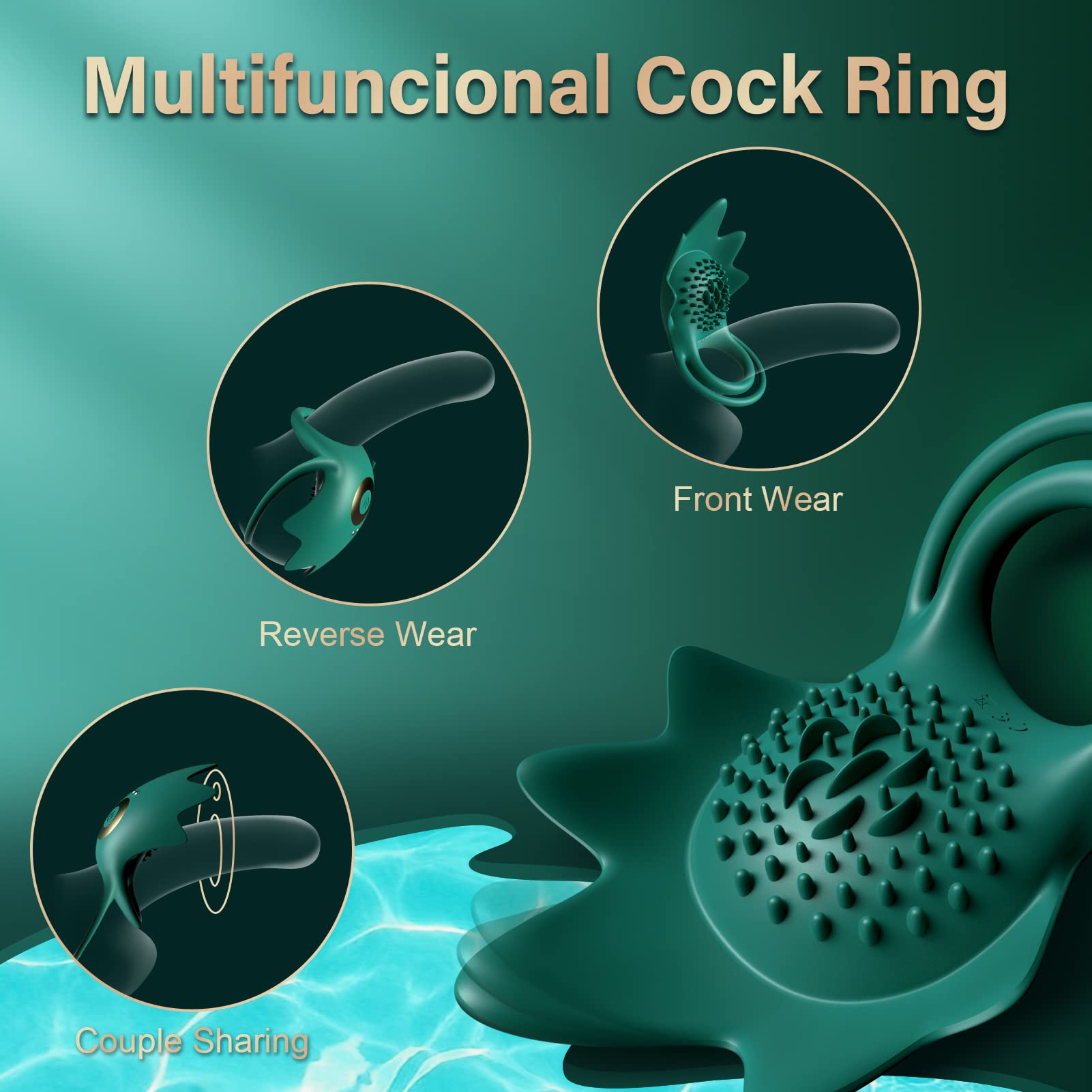 Extreme Pleasure 001 Vibrating Cock Ring-Uxolclub