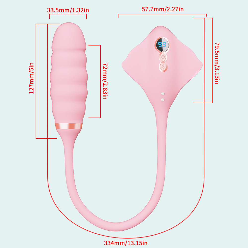 Manta Sex Toys Fish Shape 2 in 1 Vibration and Tongue Licking for Women Dildo Telescopic Vibrator