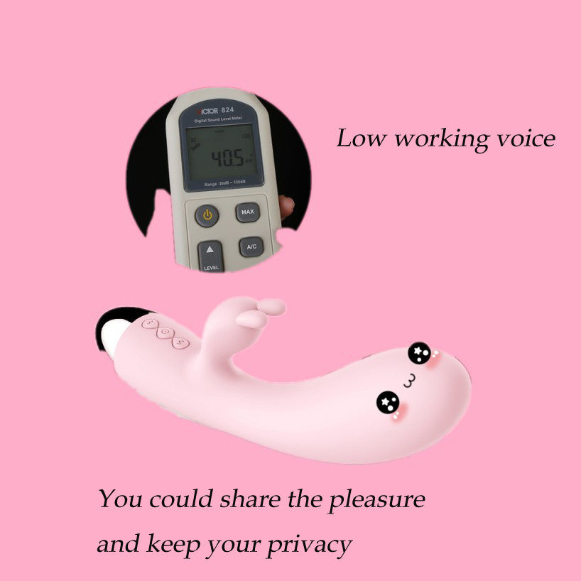 High Speed Vibrating Intelligent Heating Rabbit Female Vibrator