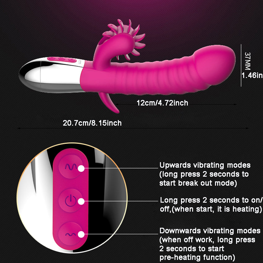 Tongue Vagina Massage Clitoris Sex Toys For Women