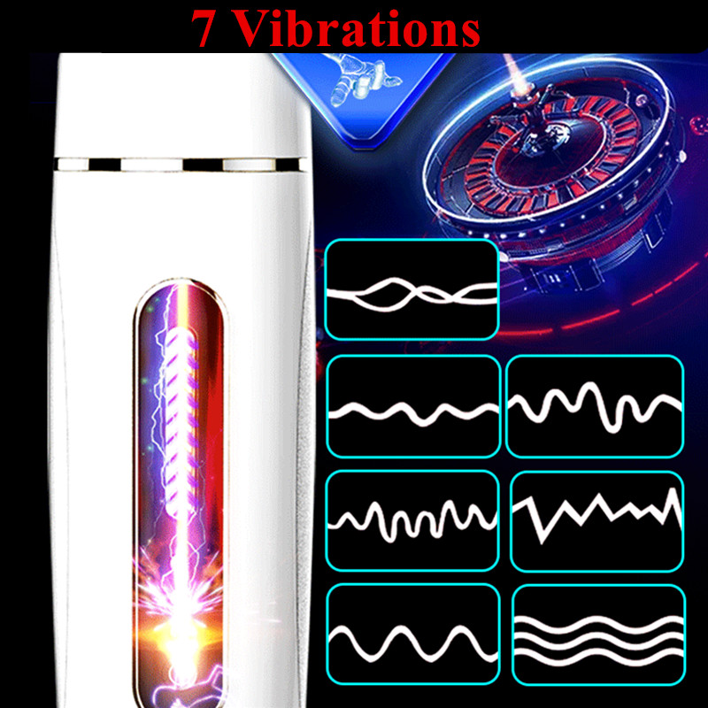 Automatic Masturbator 12 Frequency Strong Earthquake Deep Throat Sucking