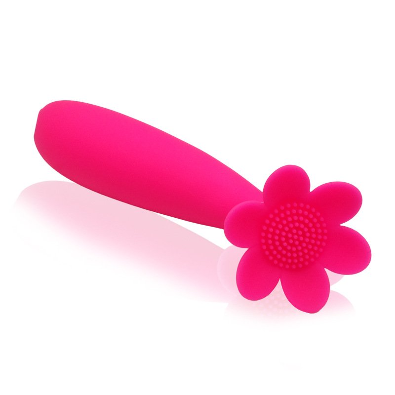 19 Vibration Flower Red Vibrator Waterproof Rechargeable Sex Toy-Uxolclub