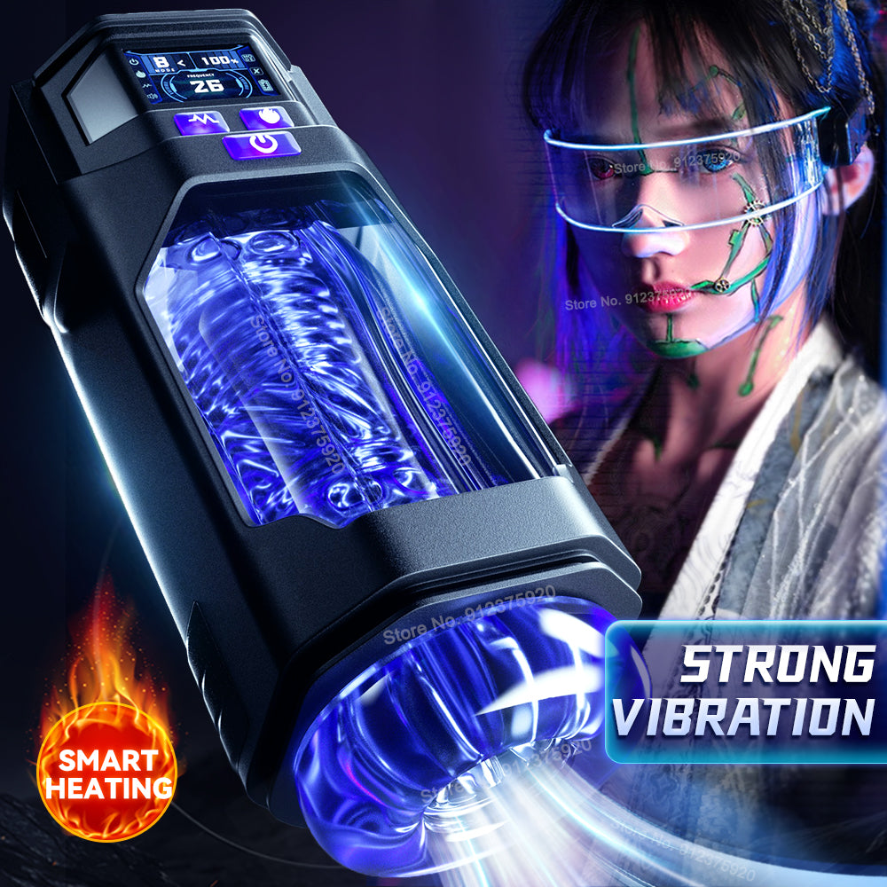 ExpLorer-X LCD Monitor Male Masturbator Blowjob Toys-Uxolclub