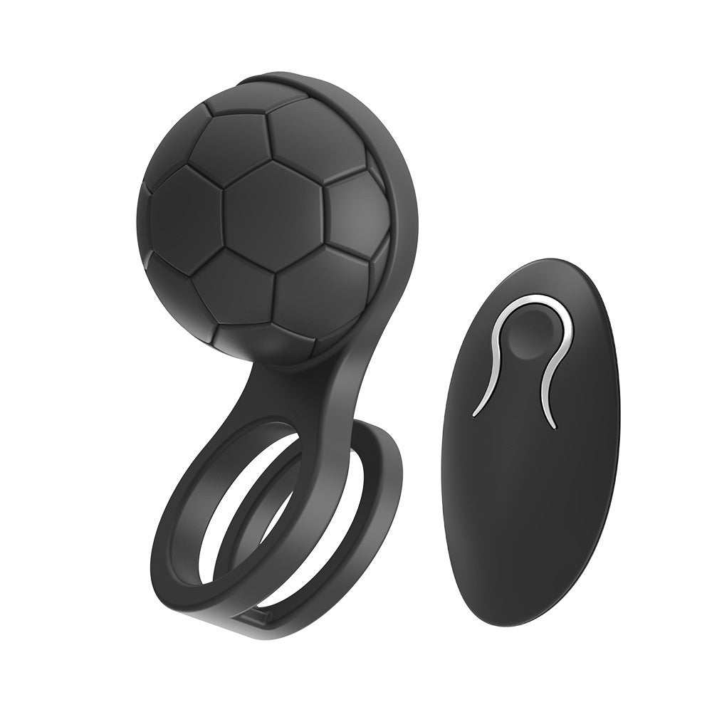 12 Modes Football Vibrating Cock Ring & Male Vibrator Toy