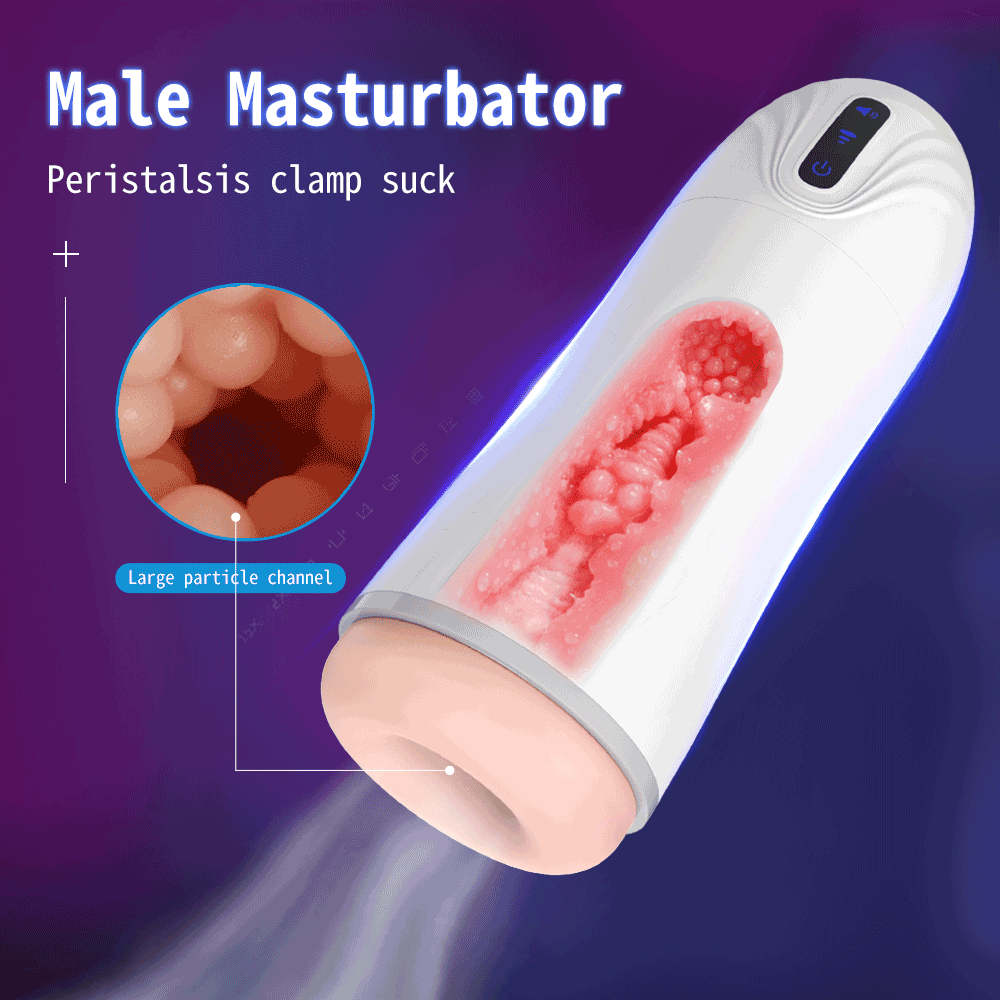 Fully Automatic 10 Frequency Cclip Suction Masturbator-Uxolclub