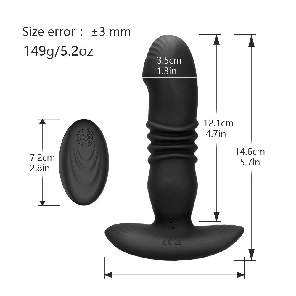 Fully Automatic Telescopic Vibration Anal Plug-Uxolclub