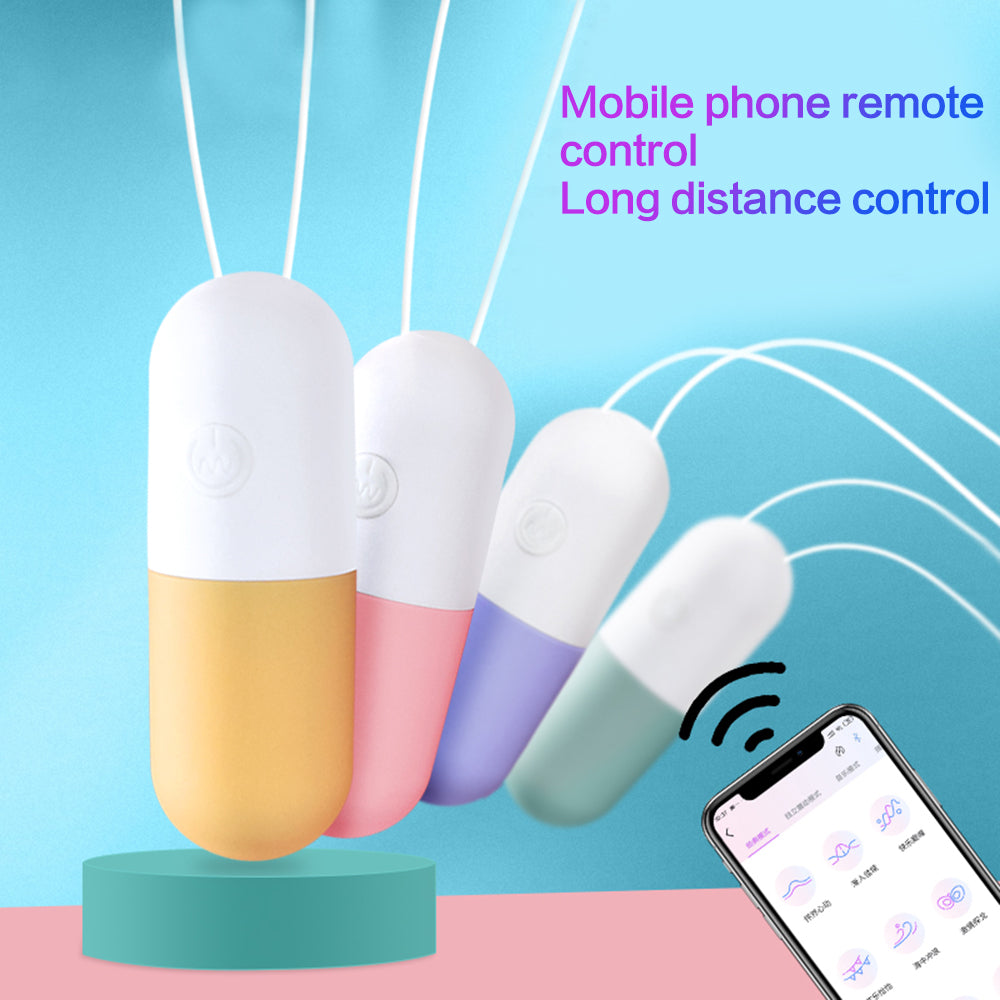 Wireless Vibrating Mini Bullet Capsule Jump Egg-Uxolclub