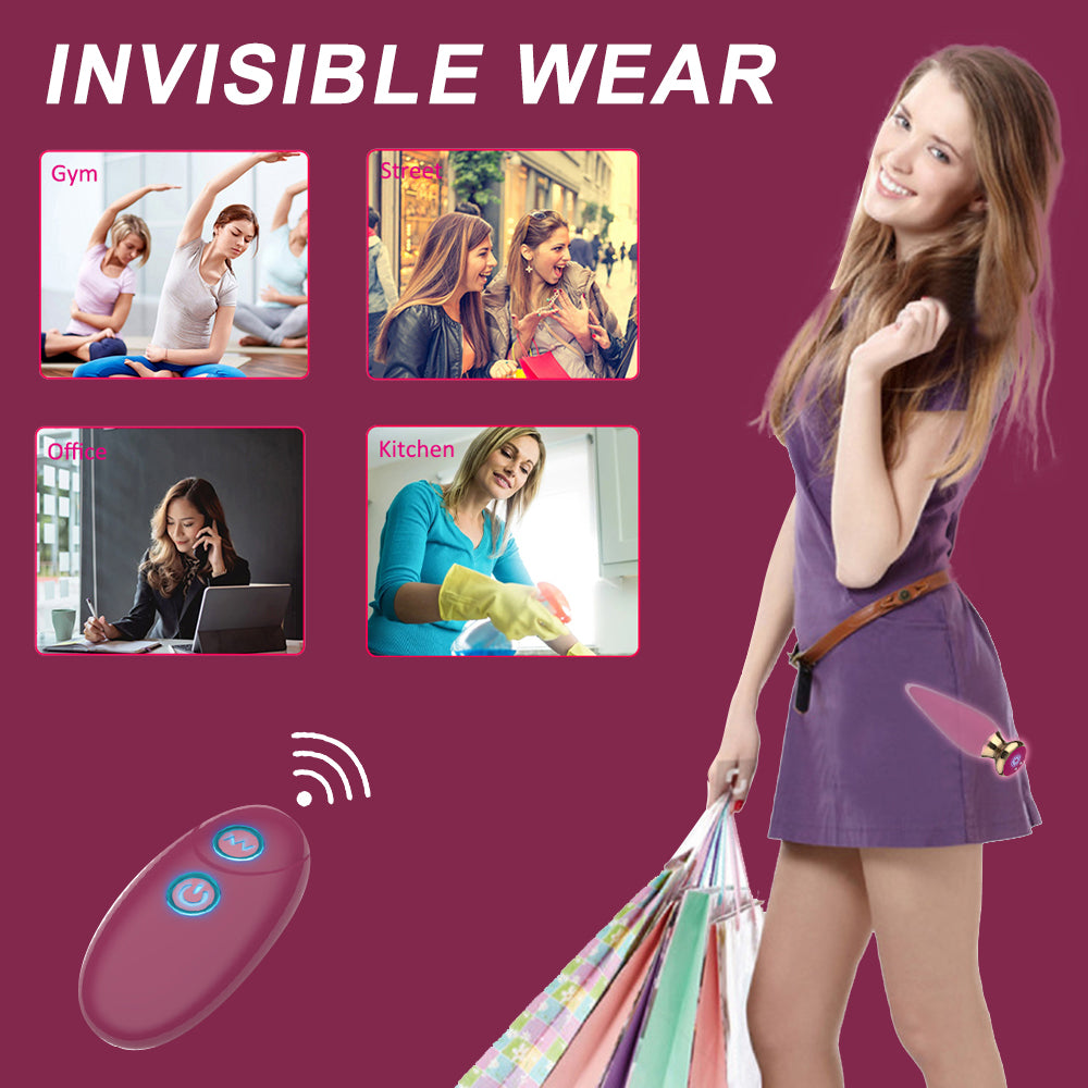 Pink Acorn Vibrator-Uxolclub