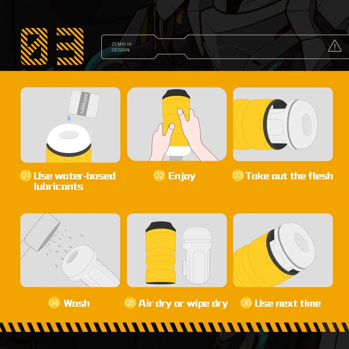 Capsule No. 3 Men's Pleasure Stroker Masturbation Cup-Uxolclub