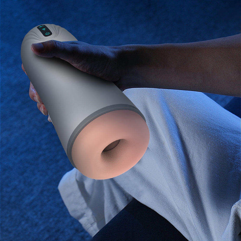 Fully Automatic 10 Frequency Cclip Suction Masturbator-Uxolclub