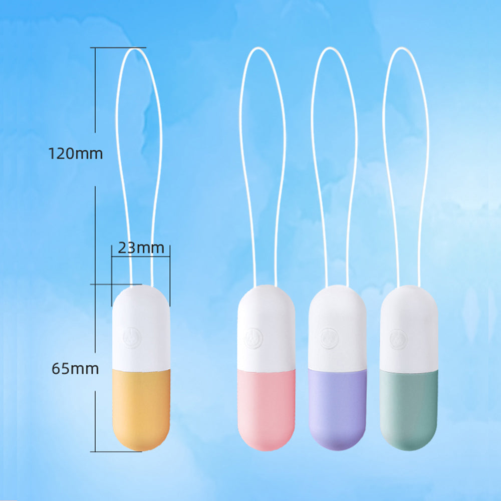 Wireless Vibrating Mini Bullet Capsule Jump Egg-Uxolclub