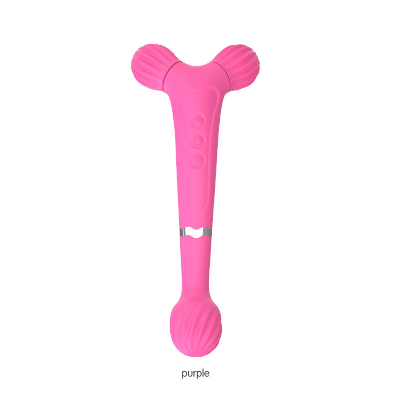 Double Vibrating Mini  Massage Masturbation Vibrator-Uxolclub