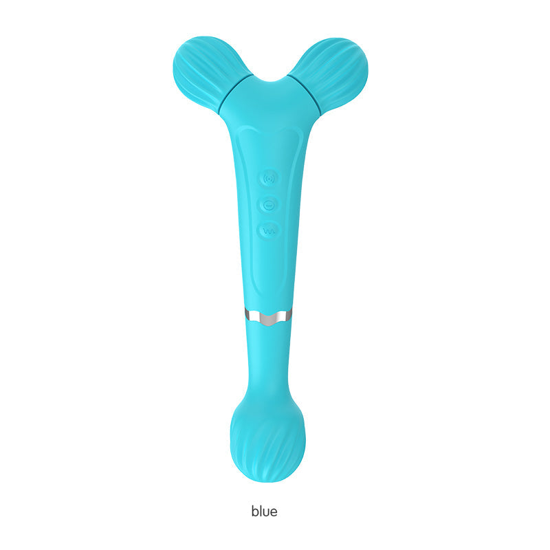 Double Vibrating Mini  Massage Masturbation Vibrator-Uxolclub
