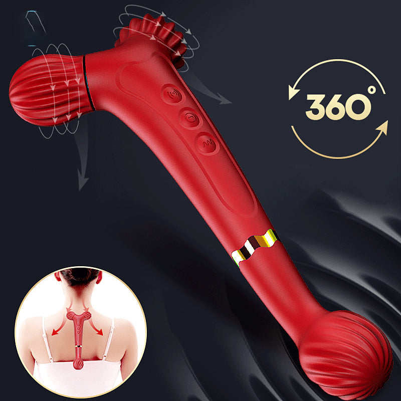 Double Vibrating Mini  Massage Masturbation Vibrator-Uxolclub