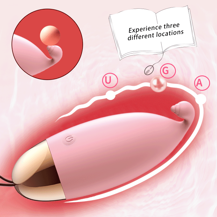 USB Rechargeable Wireless Vibrator Female Masturbator