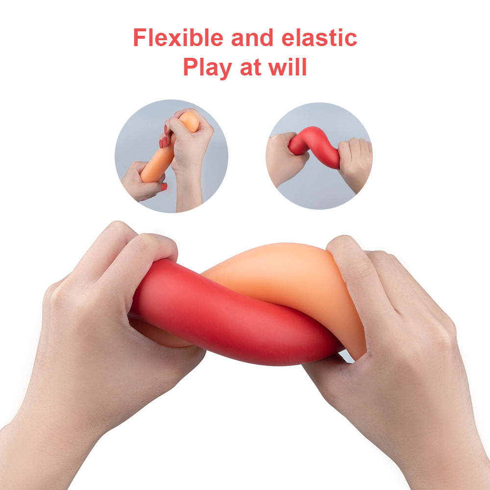 Hot Dog Double-Ended Dildo | Girl Dildo Sex Toy 7 Inch