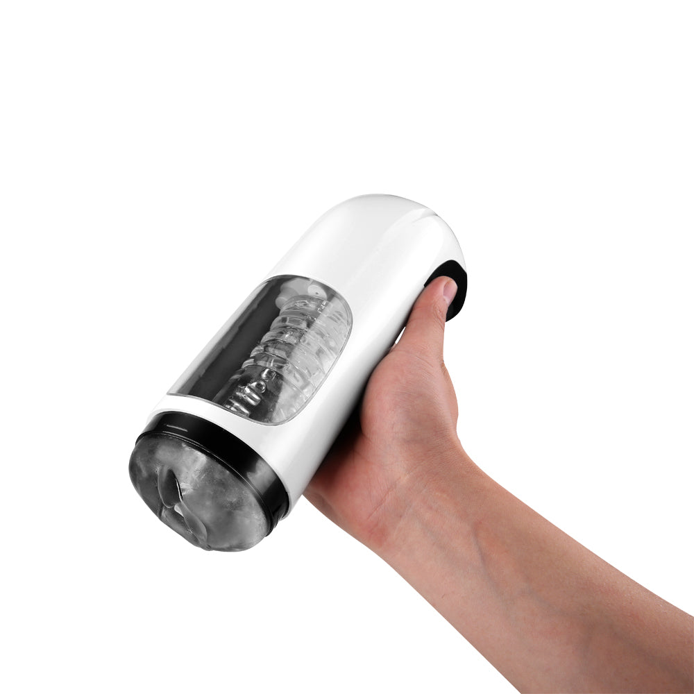 360° Wrap-Sucking Vibrating Masturbator| Smart Retractable Masturbation Cup-Uxolclub