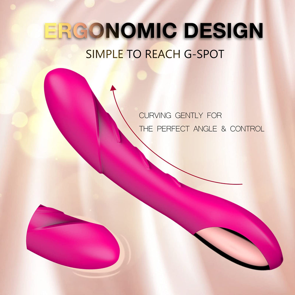Vibrating Dildos Silicone Female Automatic Masturbator-Uxolclub
