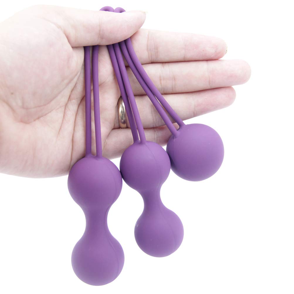 3-Pack Silicone Vaginal Tightening Balls
