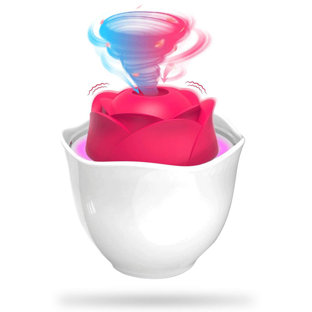Rose suction Vibrator | Clitoral Stimulation Sucking Rose Vibrator