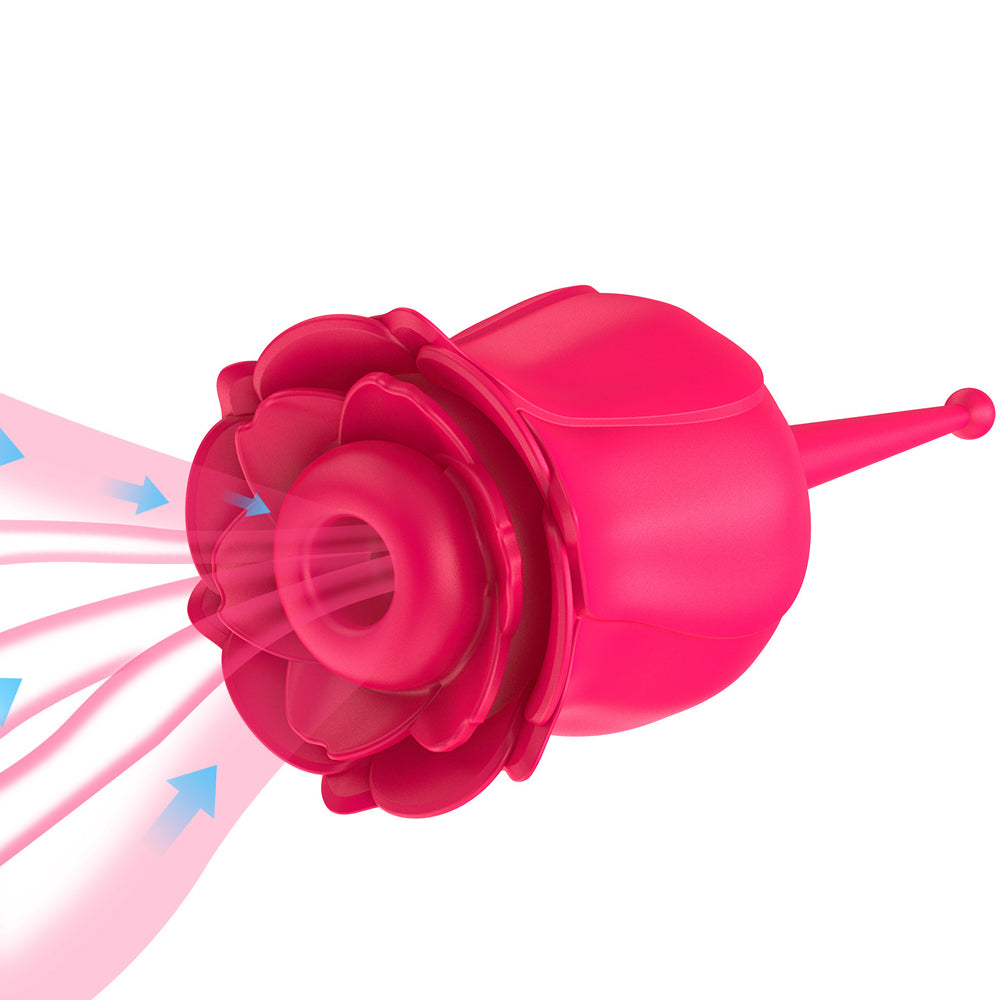 RoseVibrater | Rose Suction Vibrator Female Masturbators-Uxolclub