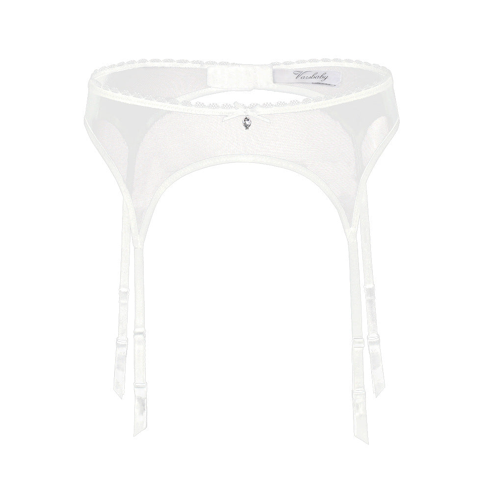 Transparent Mesh Ultra-Thin Women's Garter Belt-Uxolclub