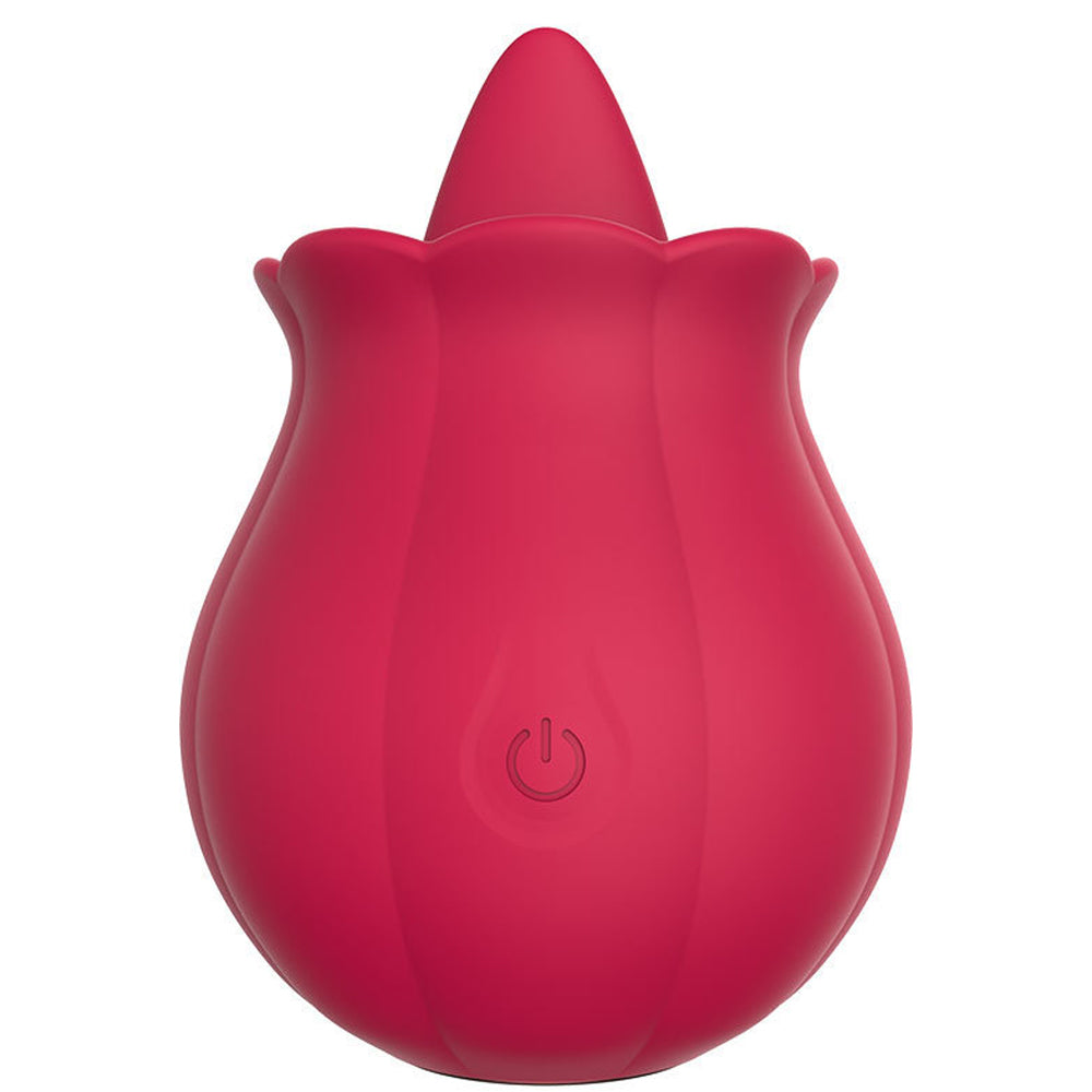 Rose Petal Vibrator | Tongue Vibrator  Clitoris Stimulator-Uxolclub