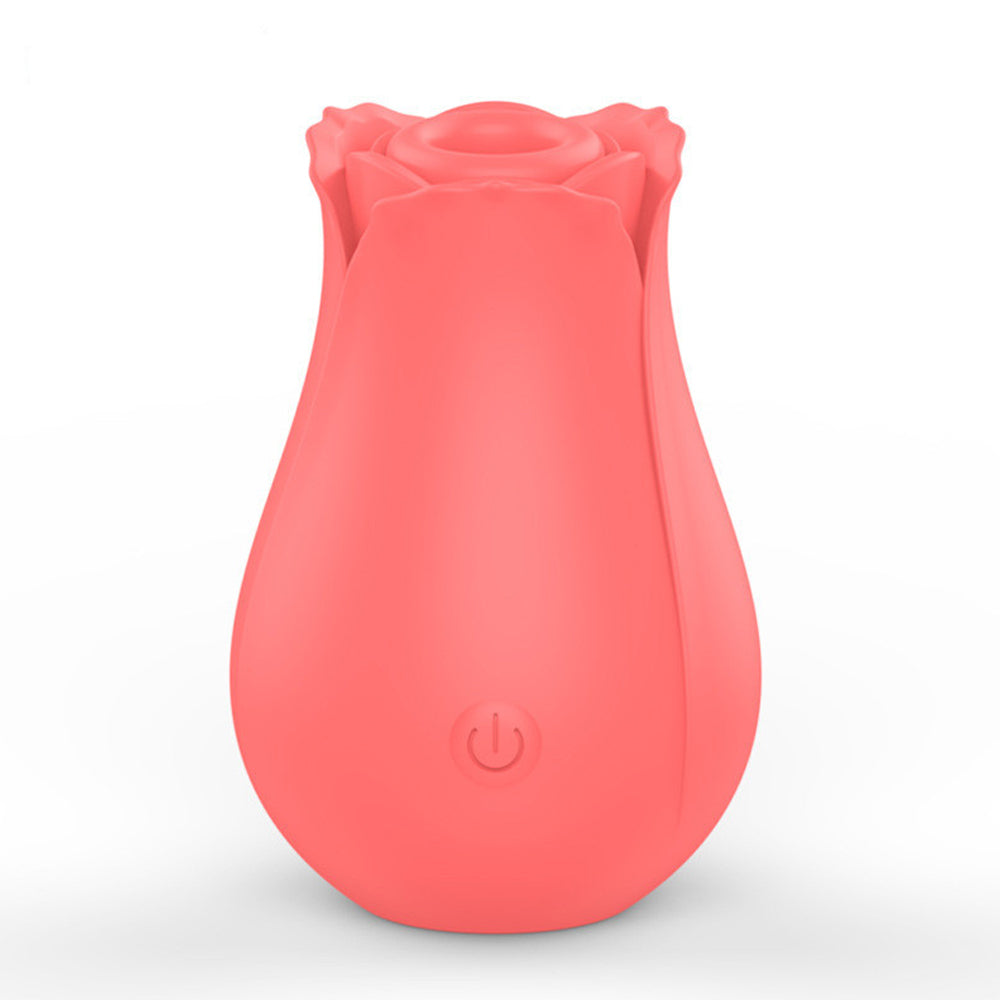 rose toy masturbating Sex Toy Masturbating 2 in 1 Rose Vibrator Adult Love Egg G Spot Flower  Thrusting Clitoris Stimulator Suck Sex Toys for Female main image 0