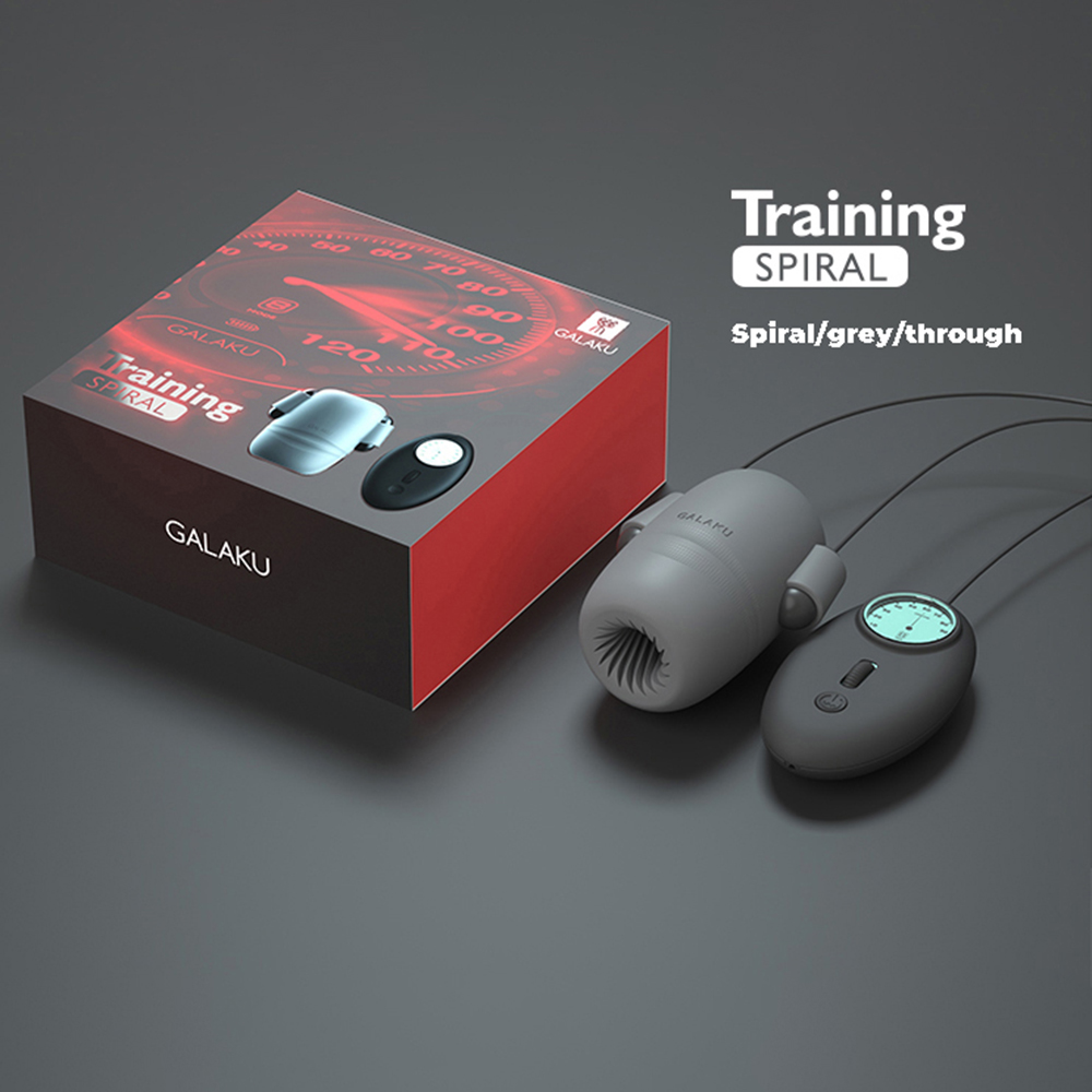 8 Gears Speed Trainer Electric Jet Cup Male Glans Massage Penis Trainer-Uxolclub