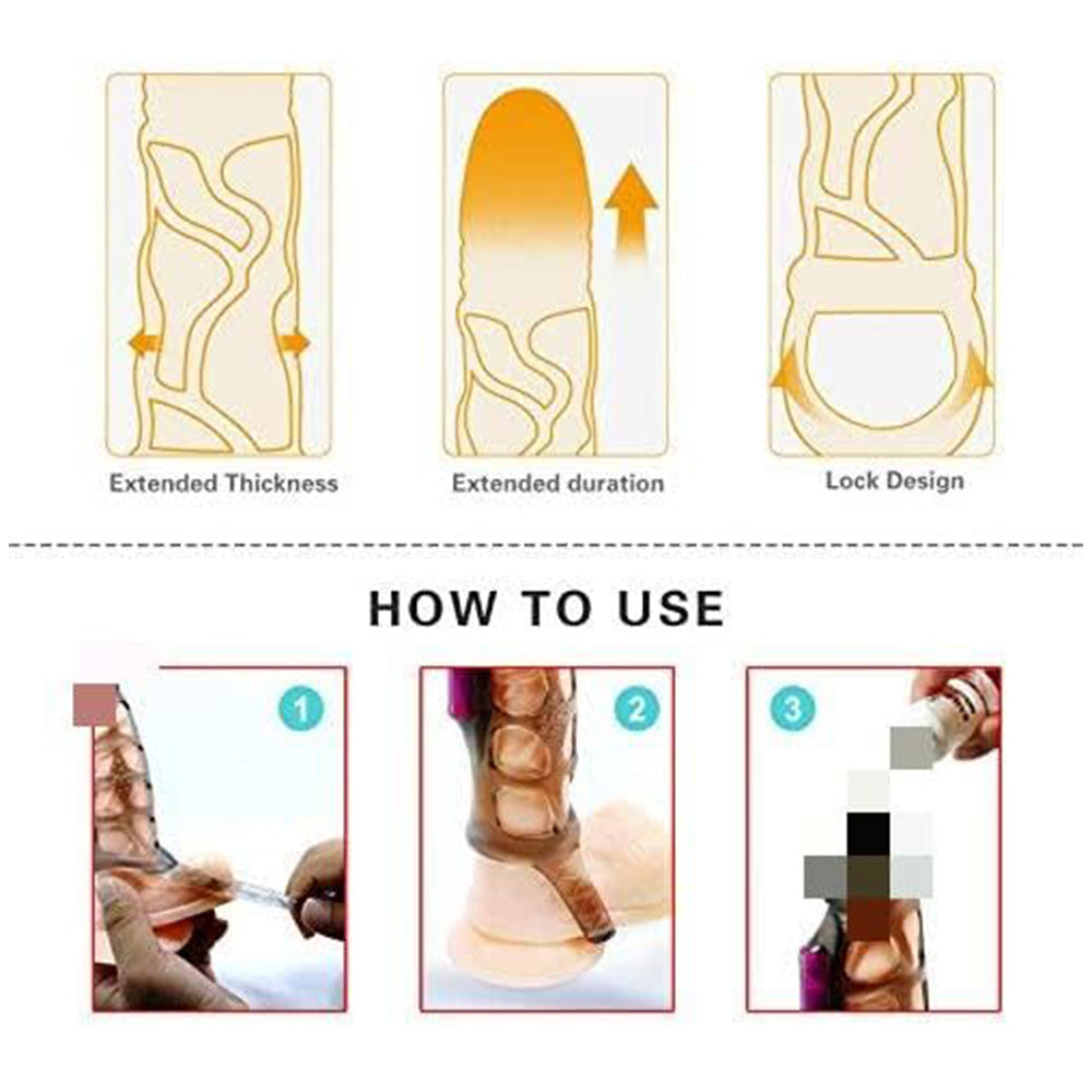 Silicone Cock Ring for Men Erection