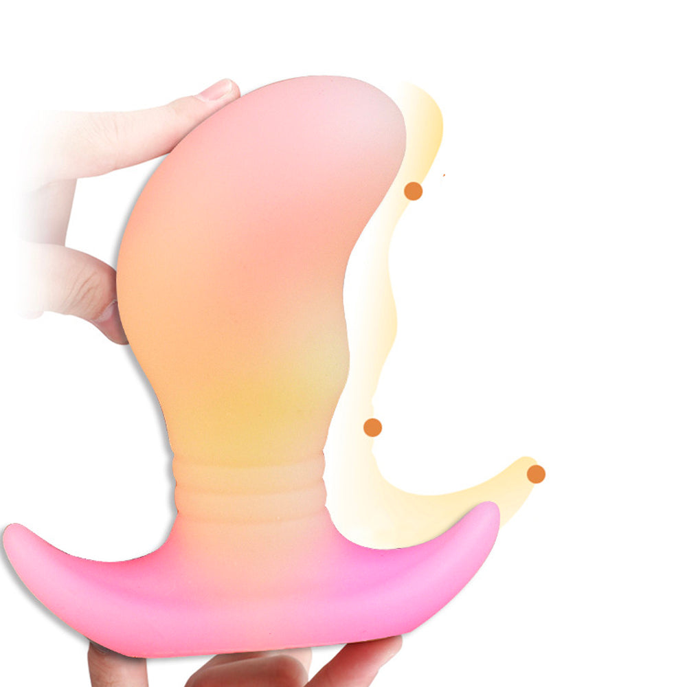 Thrusting Anal Plugs Special-Shaped Anal Plugs Liquid Silicone Anal Plugs-Uxolclub