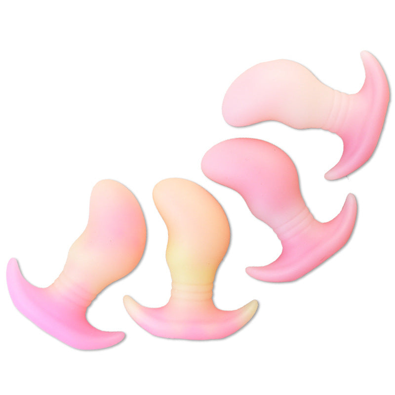 Thrusting Anal Plugs Special-Shaped Anal Plugs Liquid Silicone Anal Plugs-Uxolclub