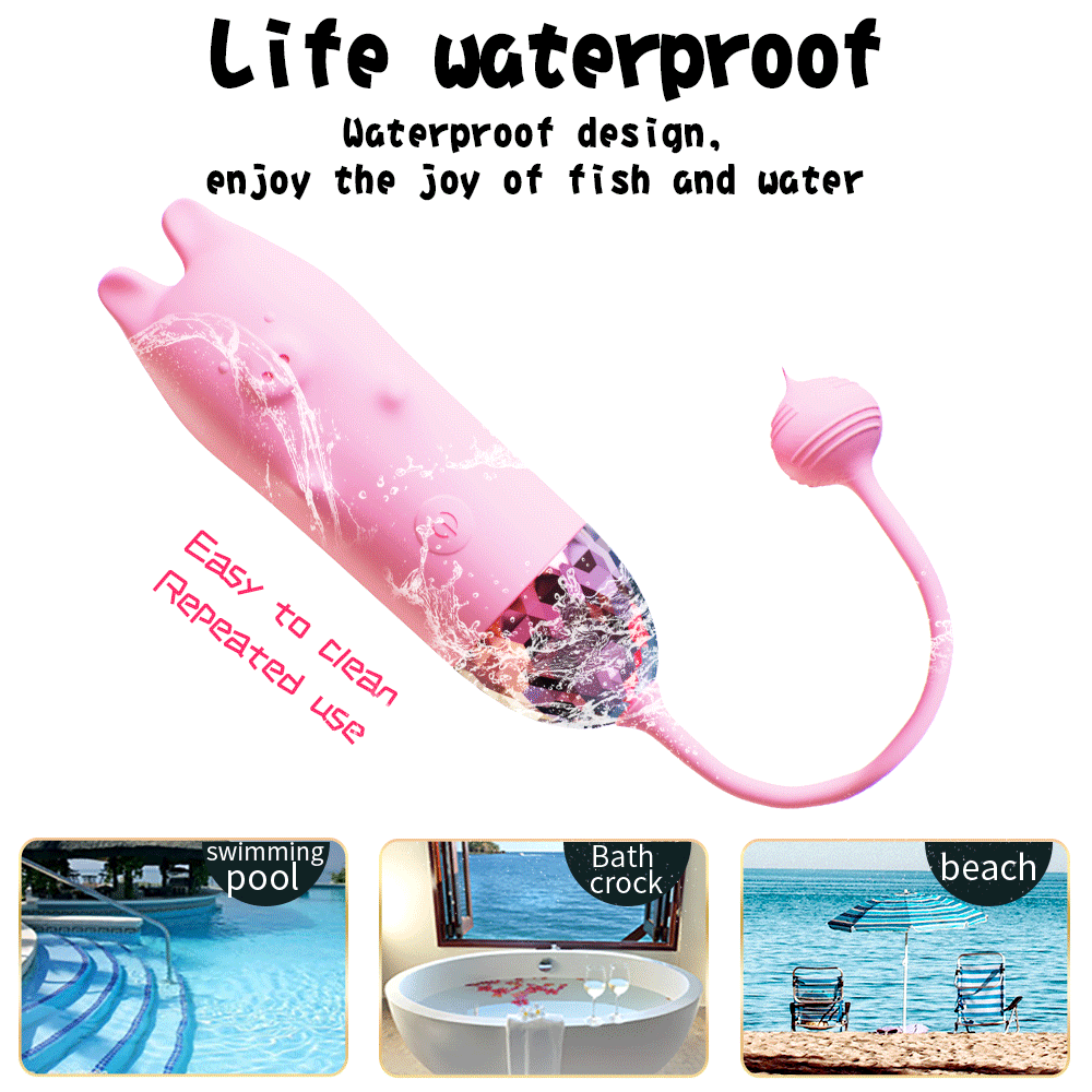 Piggy G-spot Vibrator -10 Frequency Wireless Control Piglet Vibrator